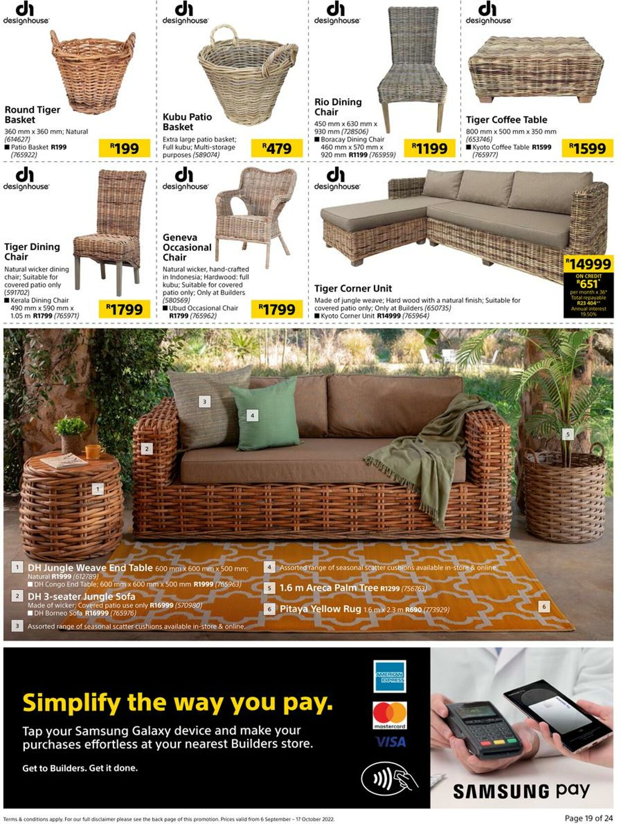 Builders Warehouse Catalogue - 2022/09/06-2022/10/17 (Page 19)