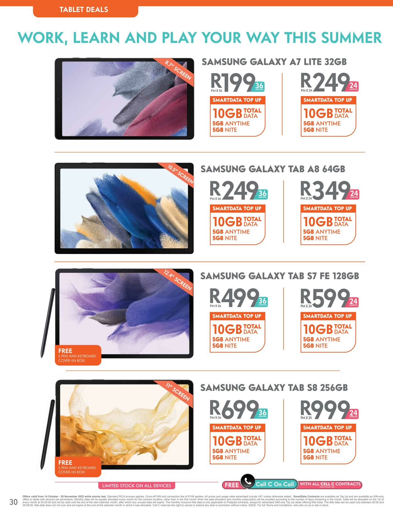 Cell C Catalogue - 2022/10/18-2022/11/30 (Page 30)