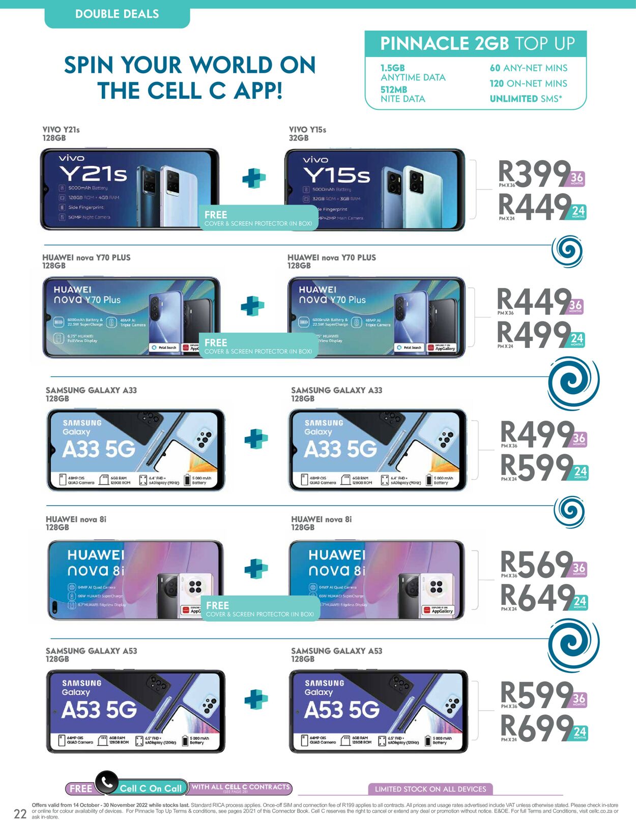 Cell C Catalogue - 2022/10/24-2022/11/30 (Page 22)