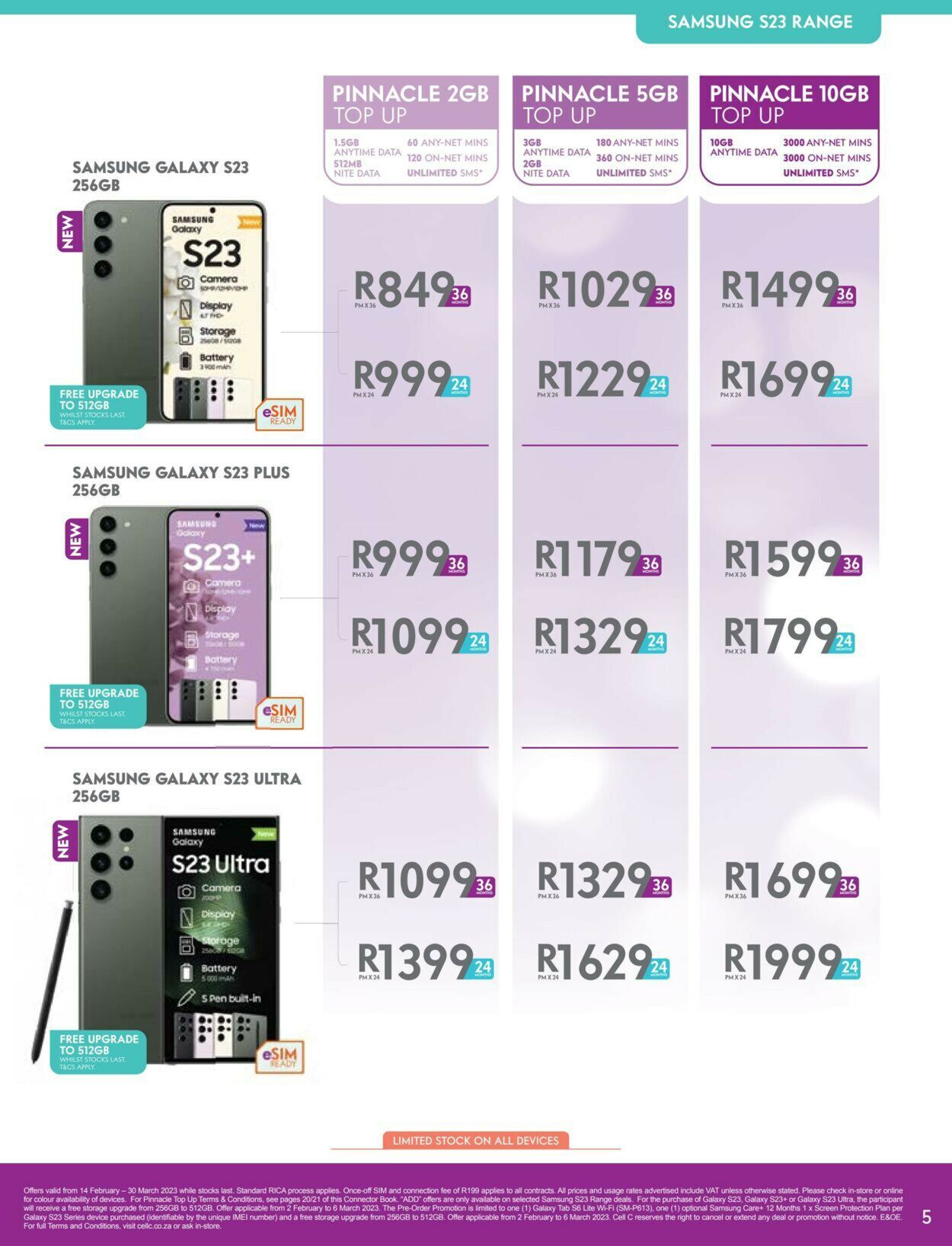 Cell C Catalogue - 2023/02/14-2023/03/31 (Page 5)
