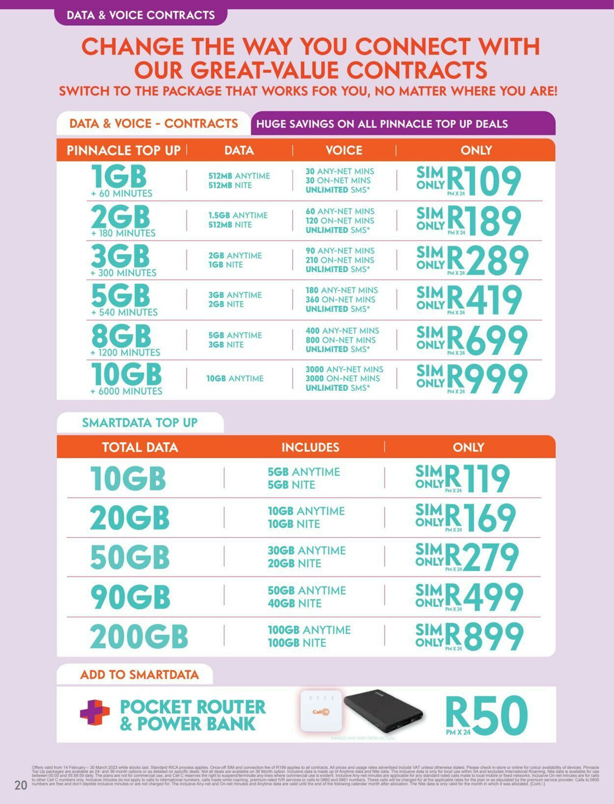 Cell C Catalogue - 2023/02/14-2023/03/31 (Page 20)