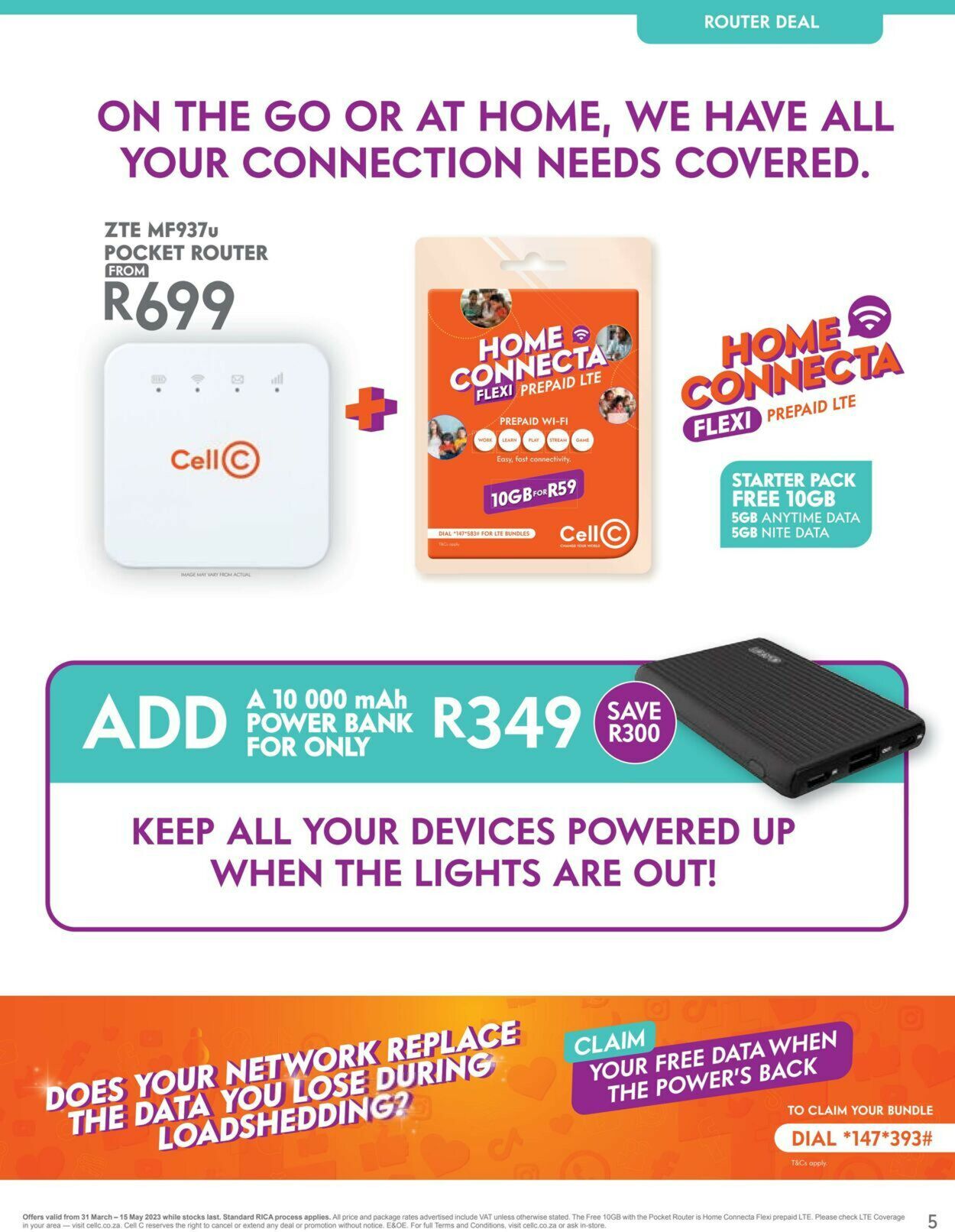 Cell C Catalogue - 2023/03/31-2023/05/15 (Page 5)