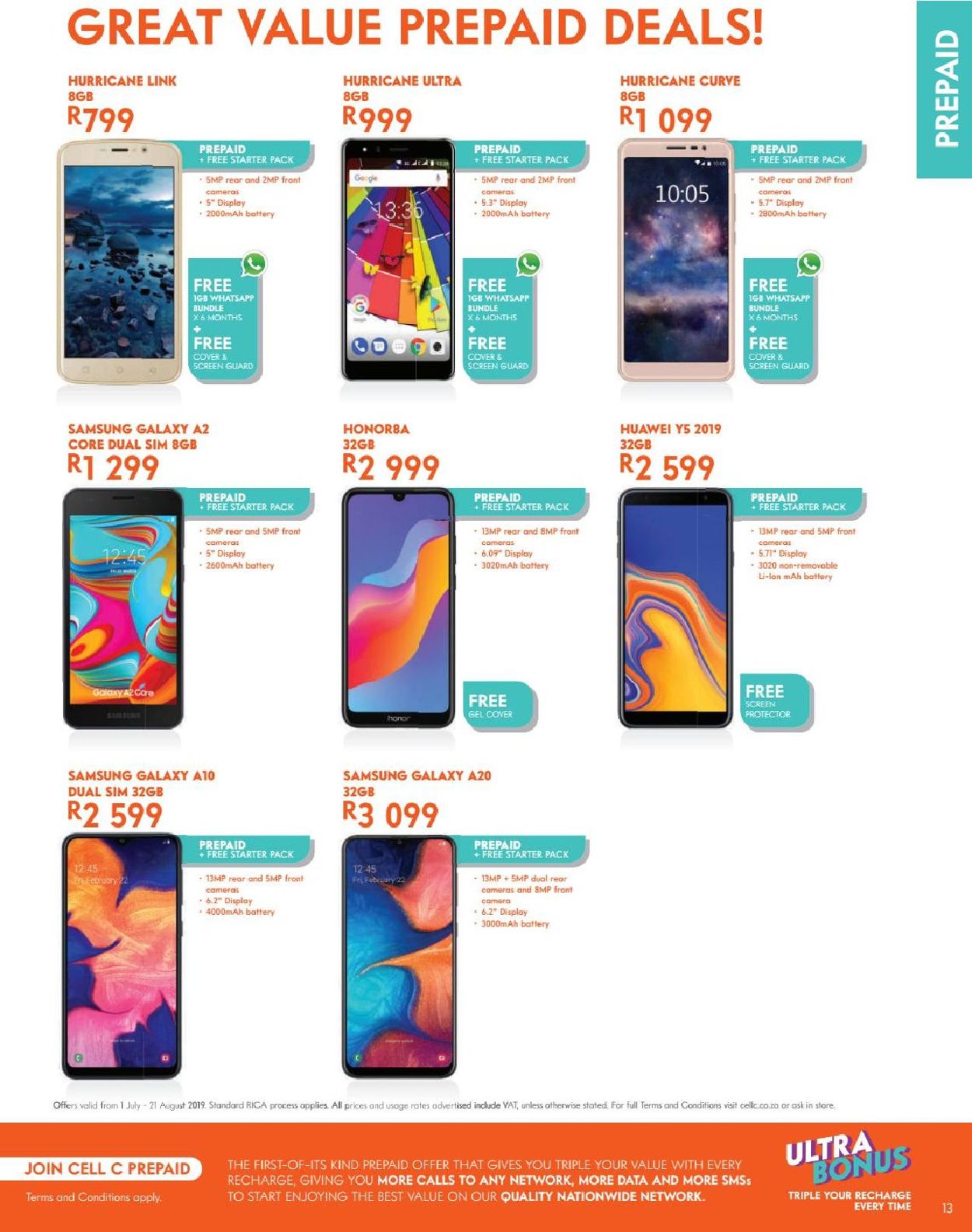 Cell C Catalogue - 2019/07/01-2019/08/21 (Page 13)