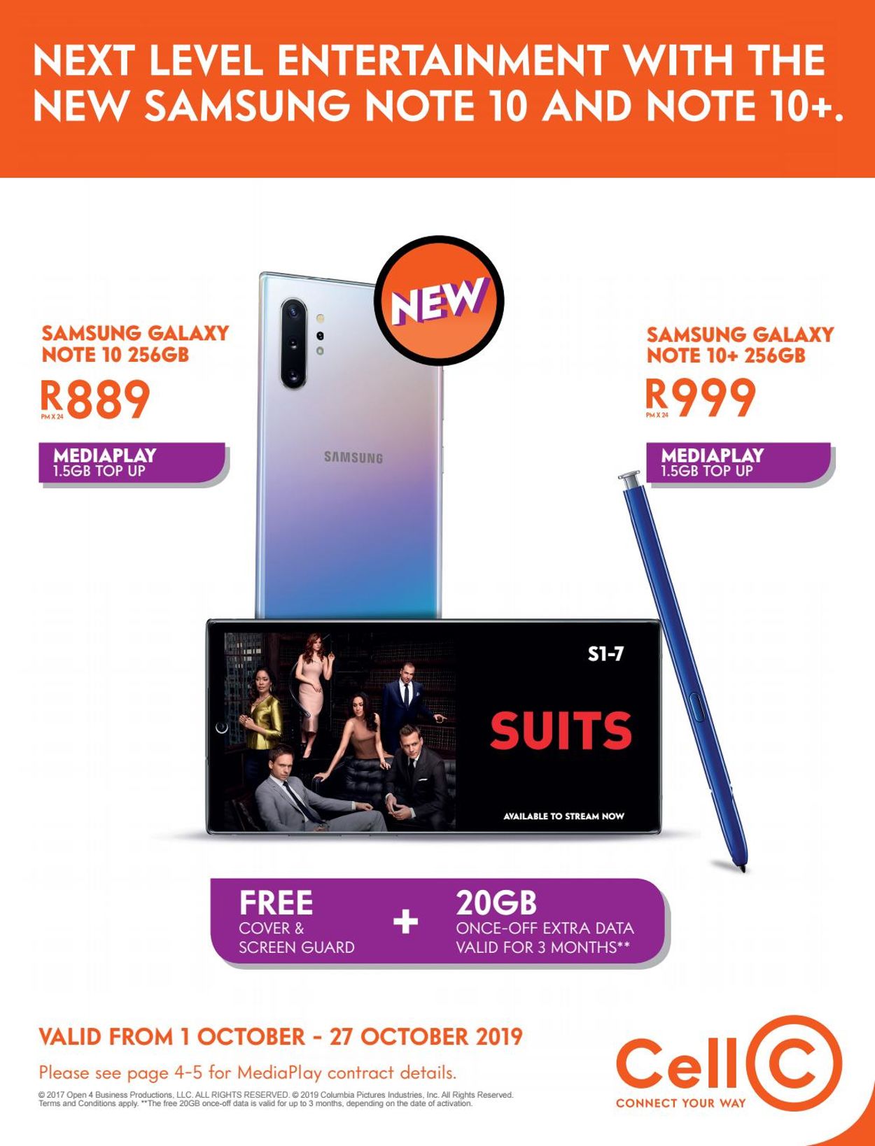 Cell C Catalogue - 2019/10/01-2019/10/27
