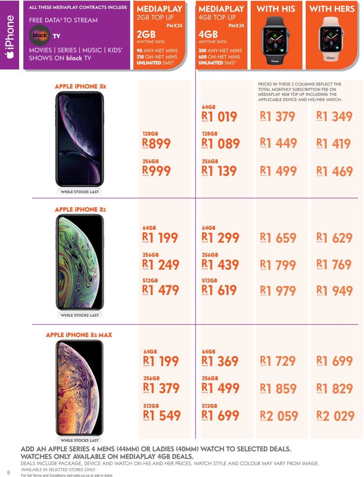 Cell C Catalogue - 2019/10/01-2019/10/27 (Page 8)