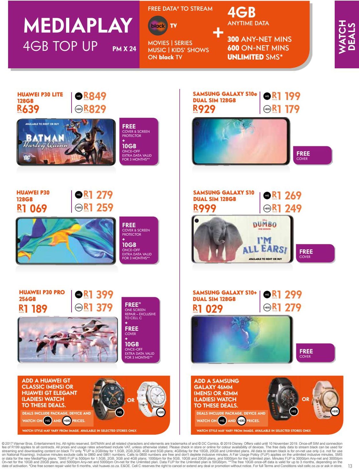 Cell C Catalogue - 2019/11/05-2019/11/10 (Page 13)