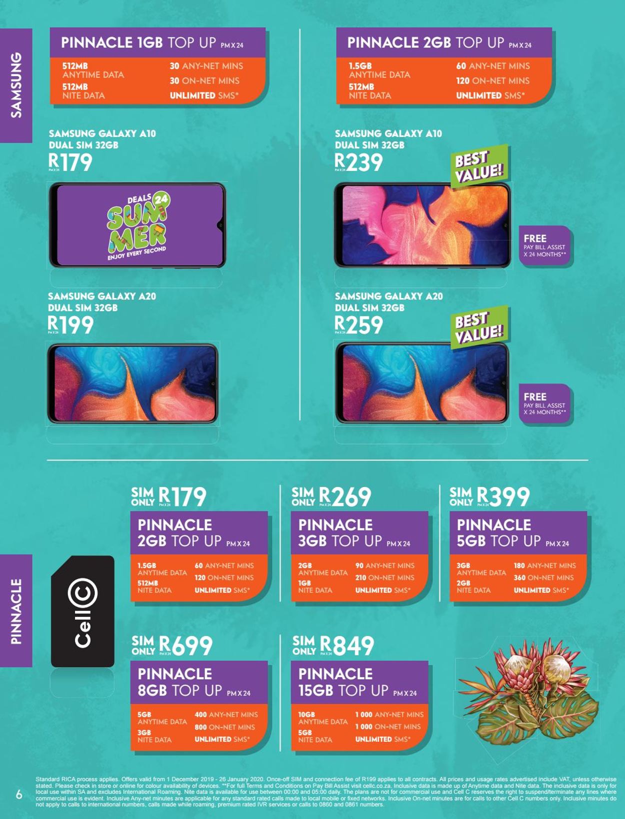 Cell C Catalogue - 2019/12/01-2020/01/26 (Page 6)