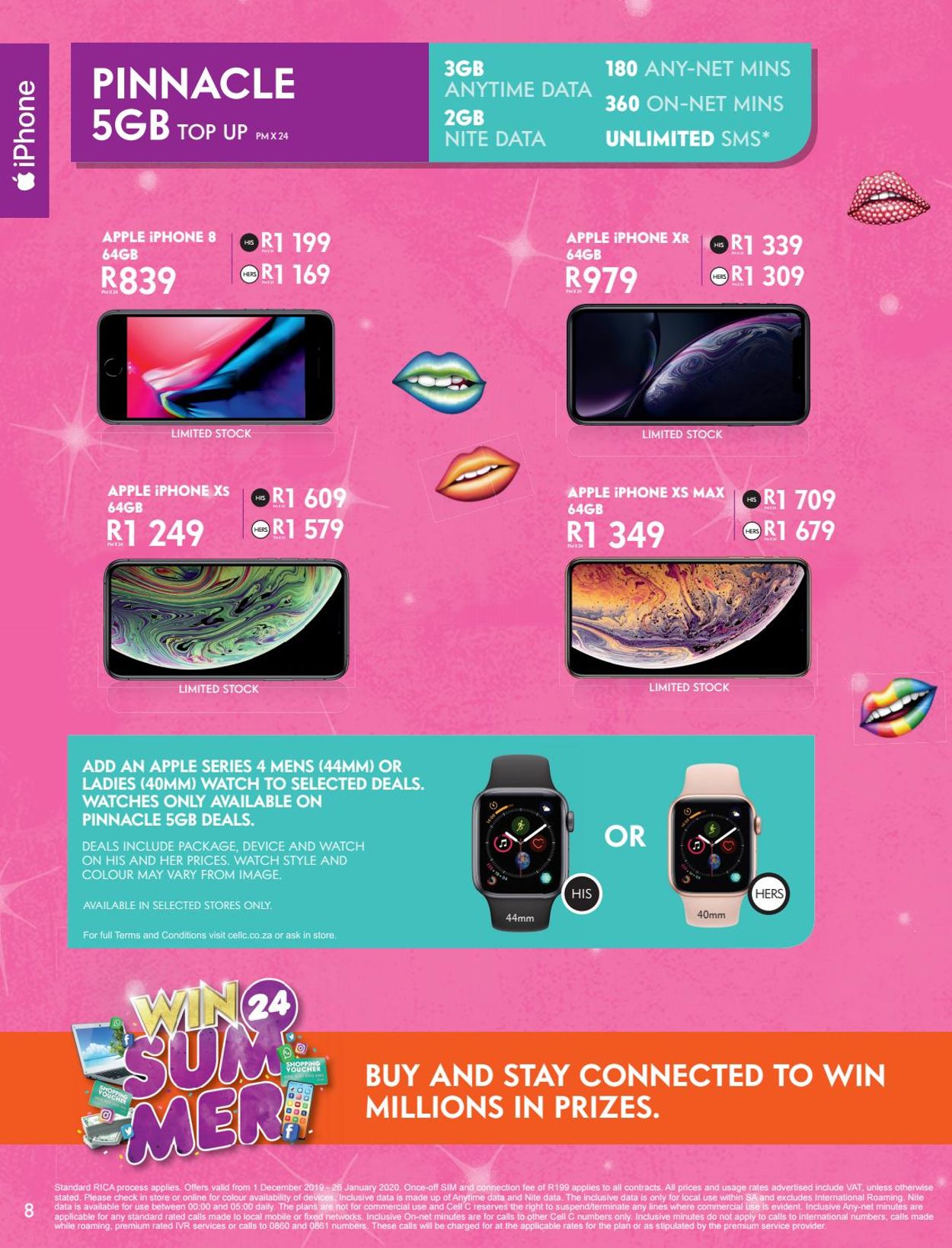 Cell C Catalogue - 2019/12/01-2020/01/26 (Page 8)