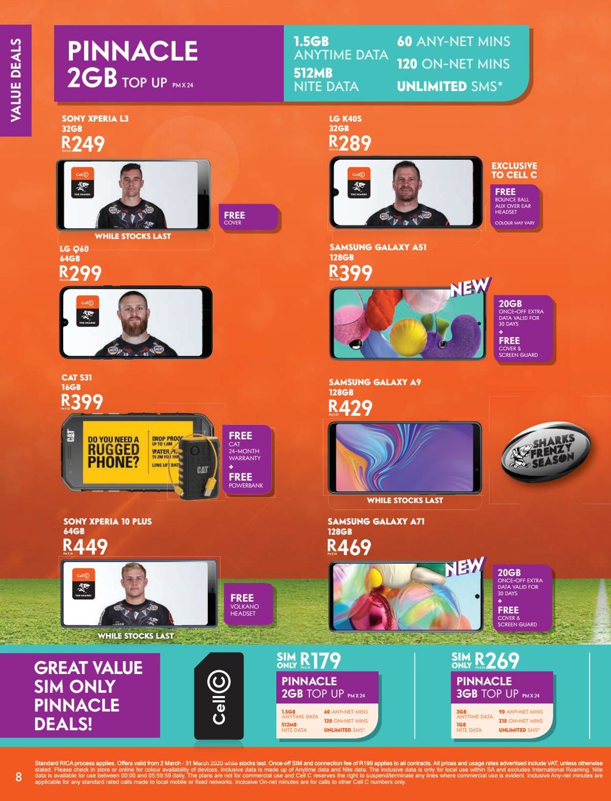 Cell C Catalogue - 2020/03/02-2020/03/31 (Page 8)