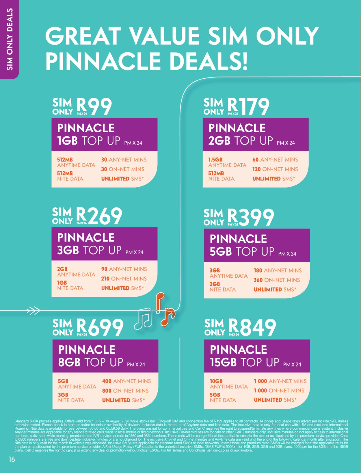Cell C Catalogue - 2020/07/01-2020/08/10 (Page 16)