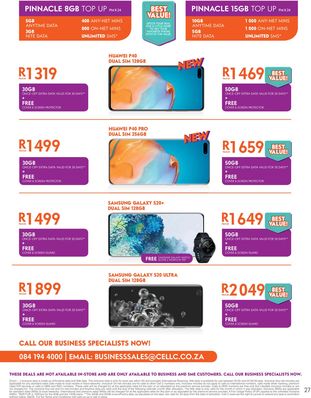 Cell C Catalogue - 2020/07/01-2020/08/10 (Page 27)