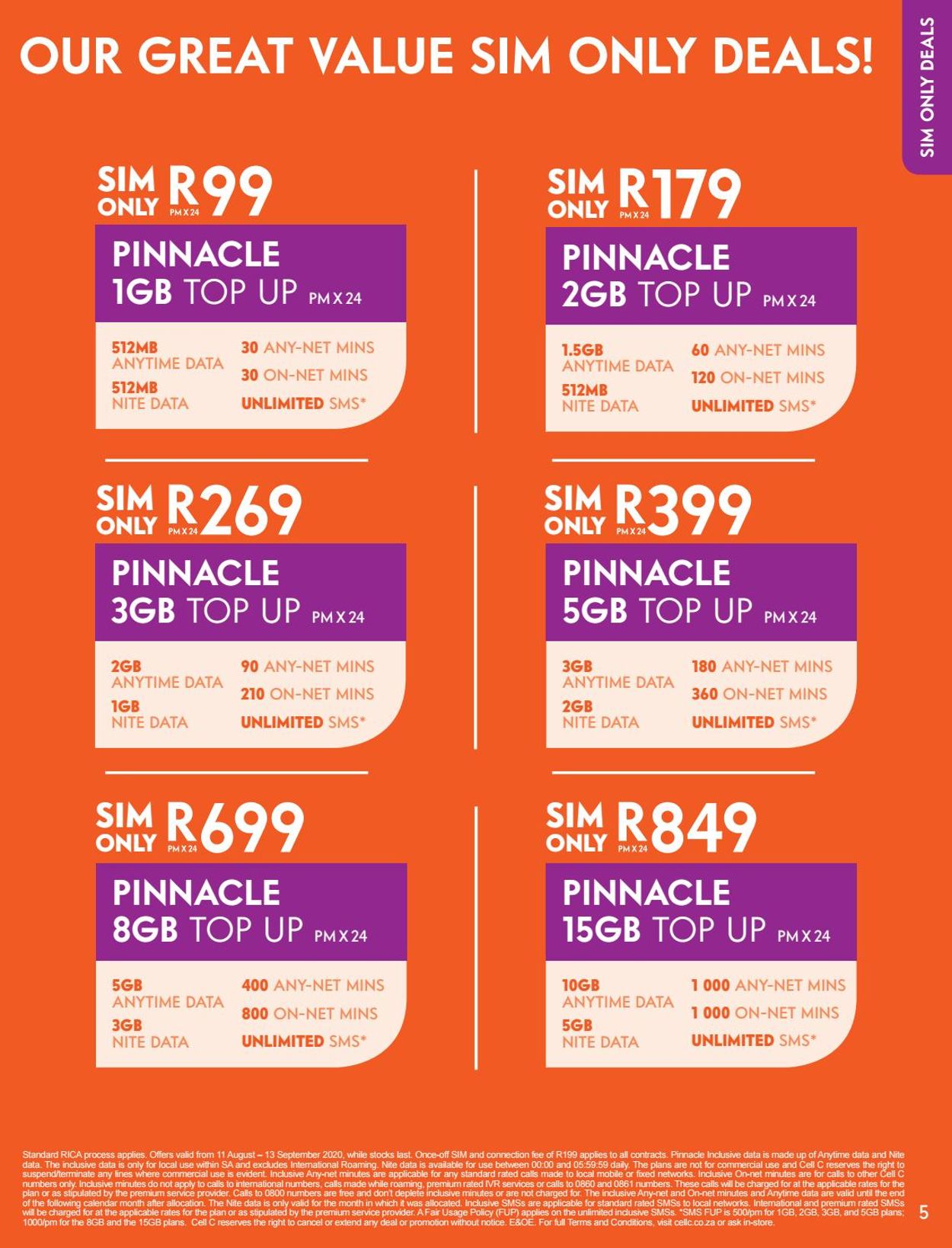 Cell C Catalogue - 2020/08/10-2020/09/13 (Page 5)