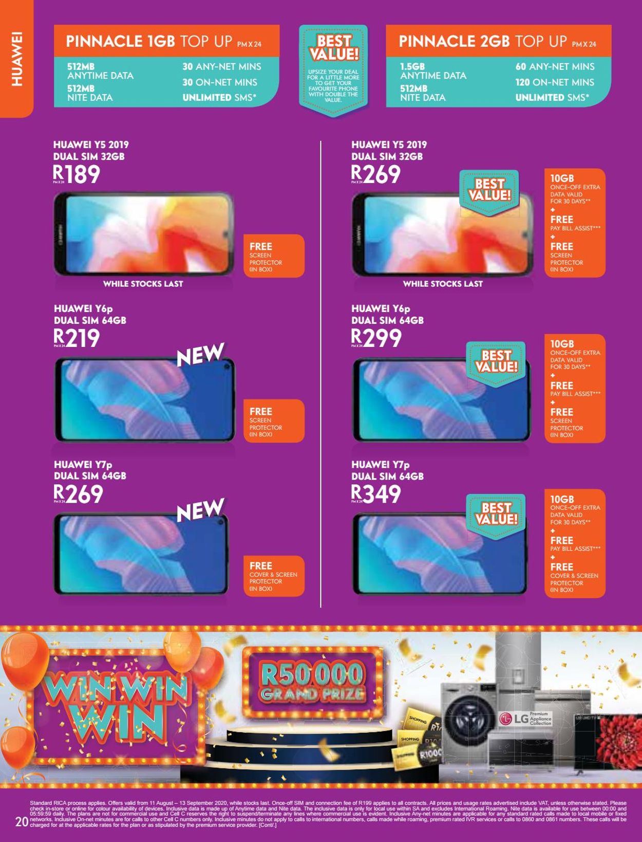 Cell C Catalogue - 2020/08/10-2020/09/13 (Page 20)