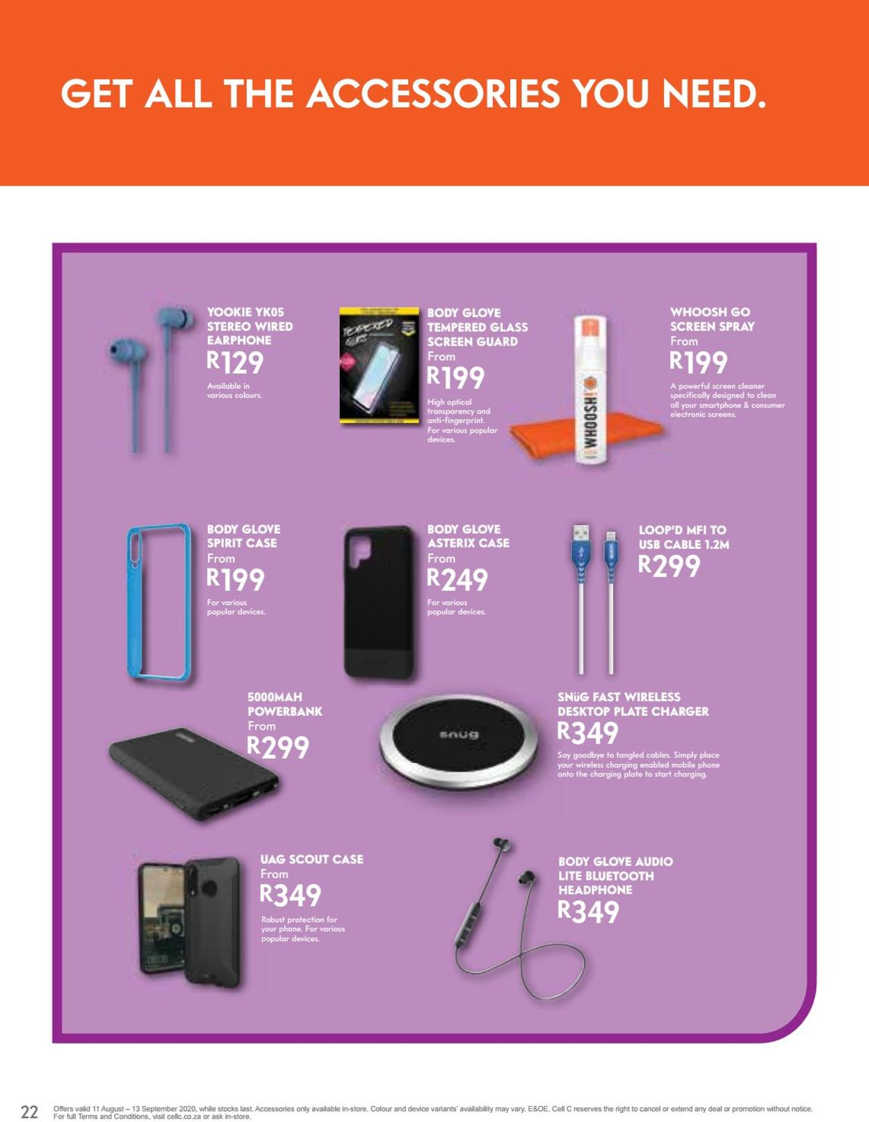 Cell C Catalogue - 2020/08/10-2020/09/13 (Page 22)