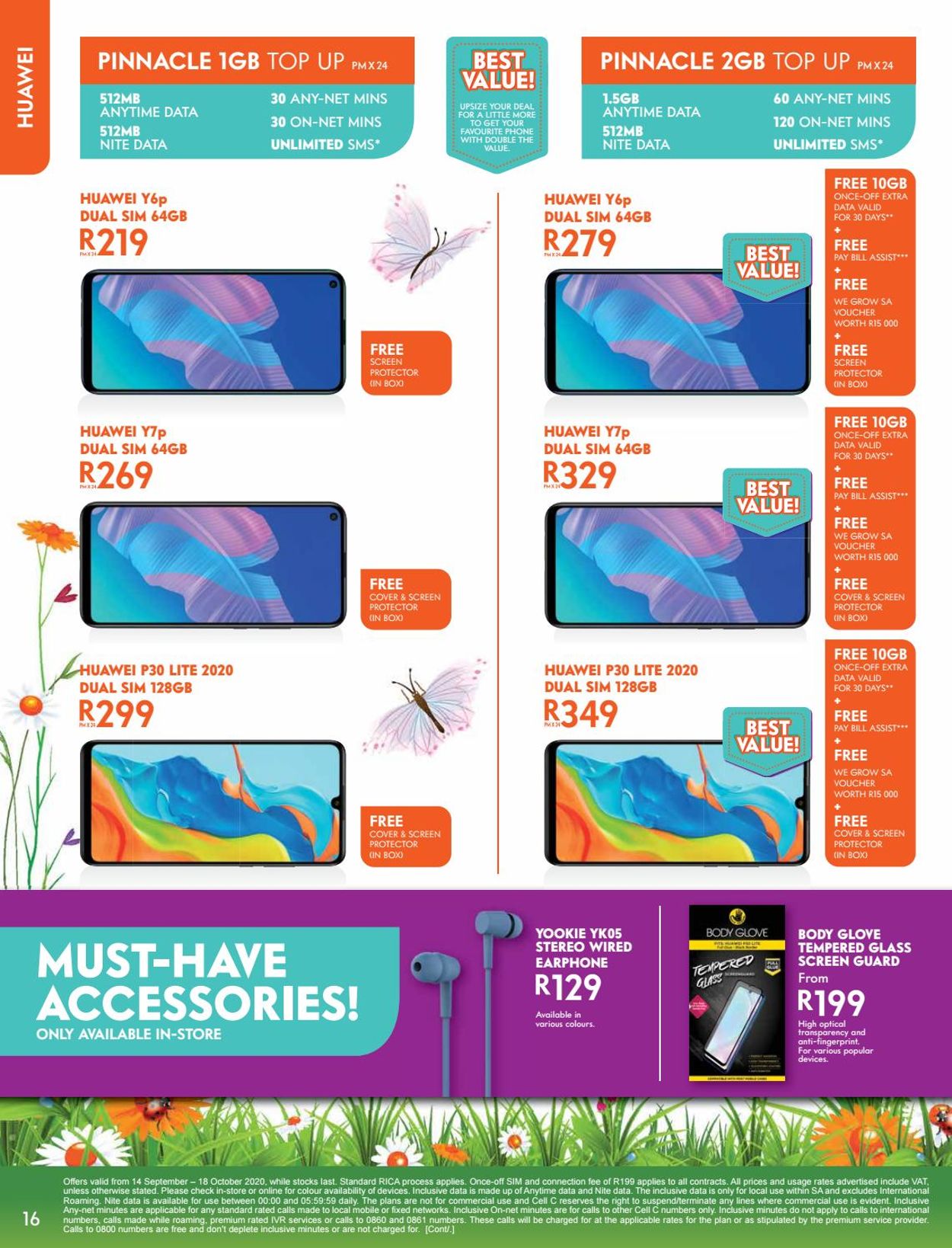 Cell C Catalogue - 2020/09/14-2020/10/18 (Page 16)