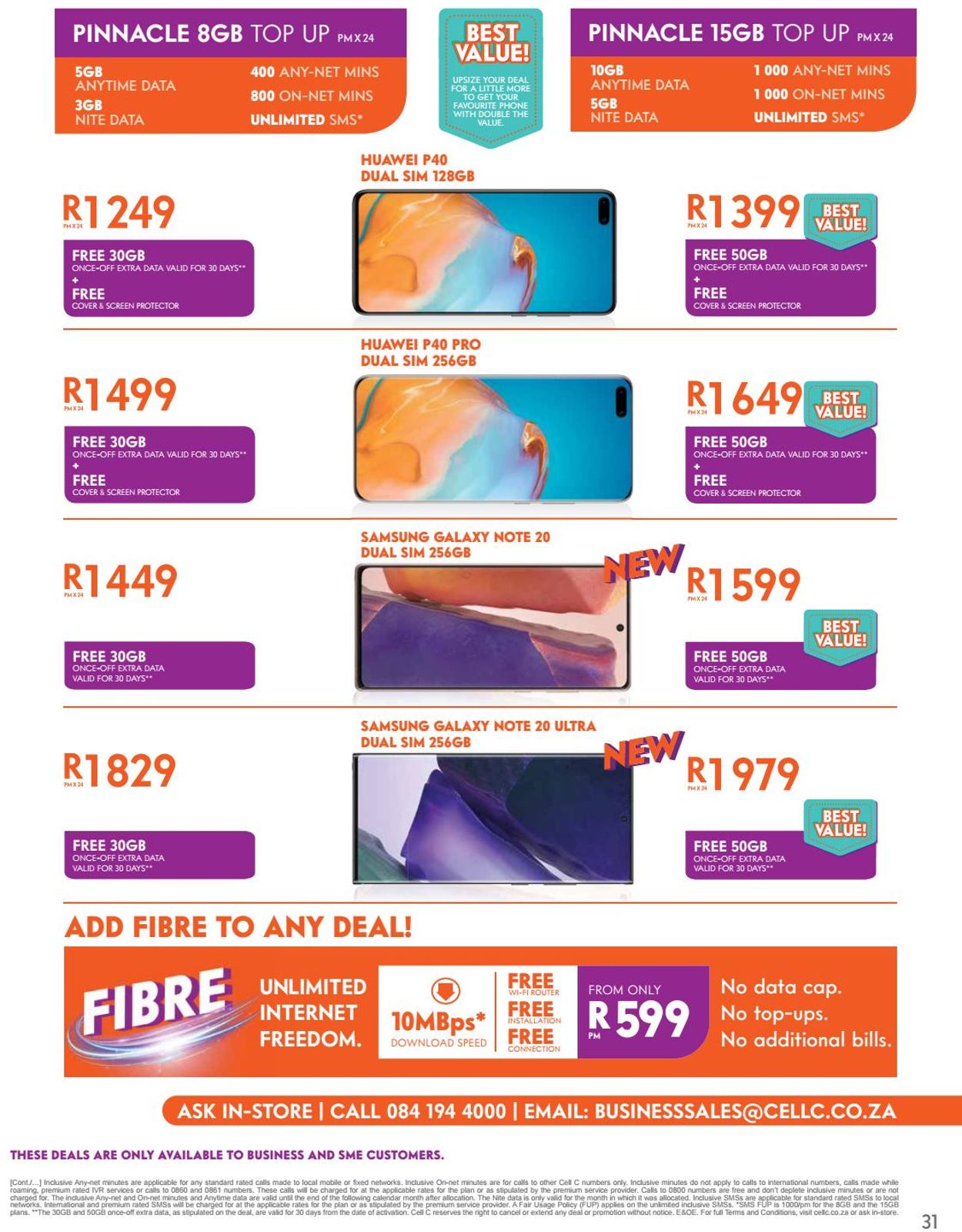 Cell C Catalogue - 2020/09/14-2020/10/18 (Page 31)