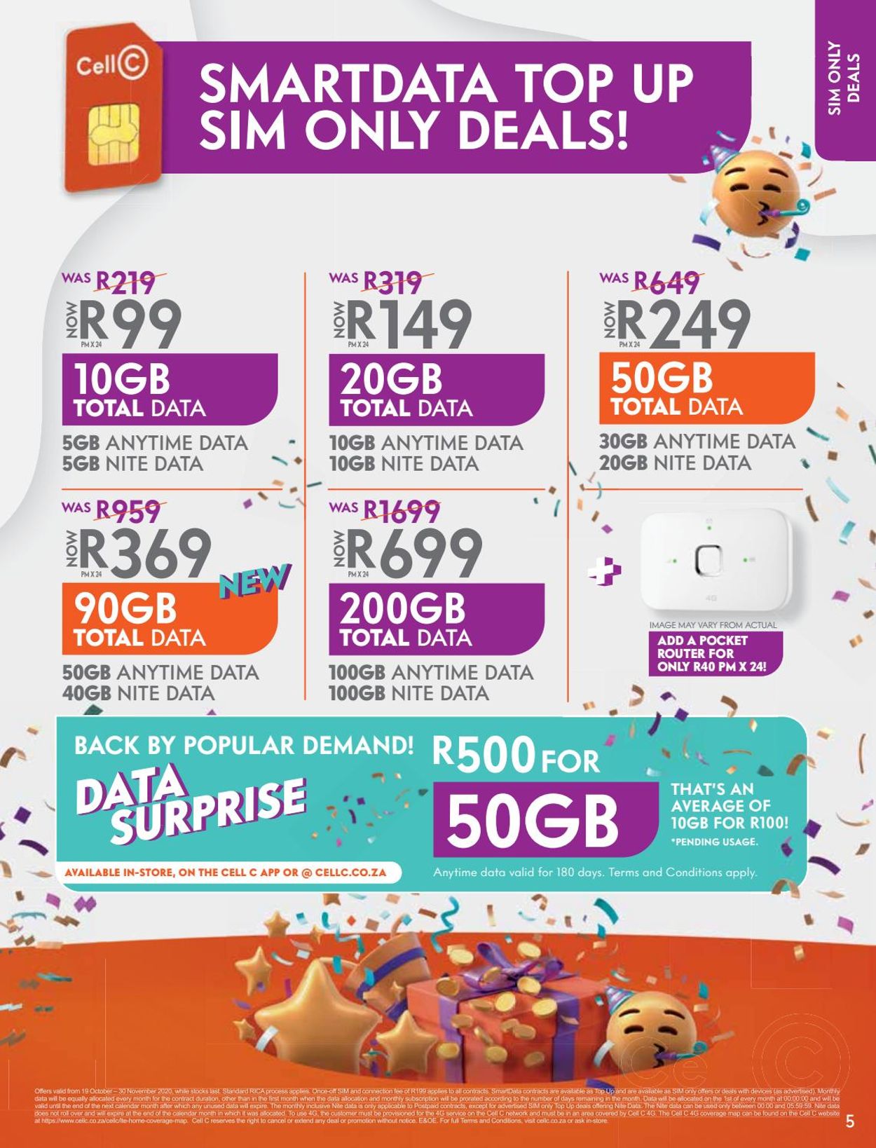 Cell C Catalogue - 2020/10/20-2020/11/30 (Page 5)