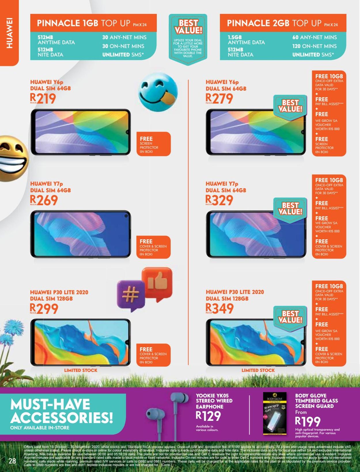 Cell C Catalogue - 2020/10/20-2020/11/30 (Page 28)