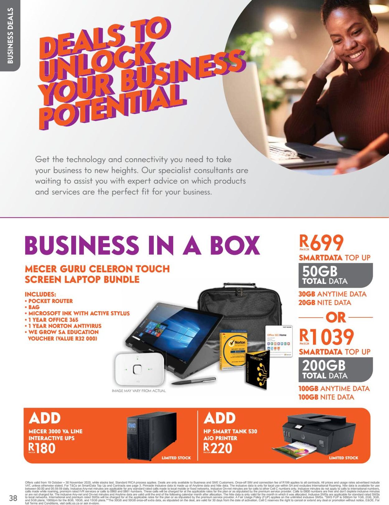 Cell C Catalogue - 2020/10/19-2020/11/30 (Page 38)
