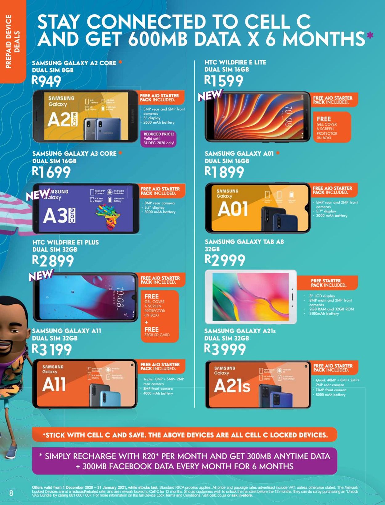 Cell C Catalogue - 2020/12/07-2021/01/31 (Page 8)