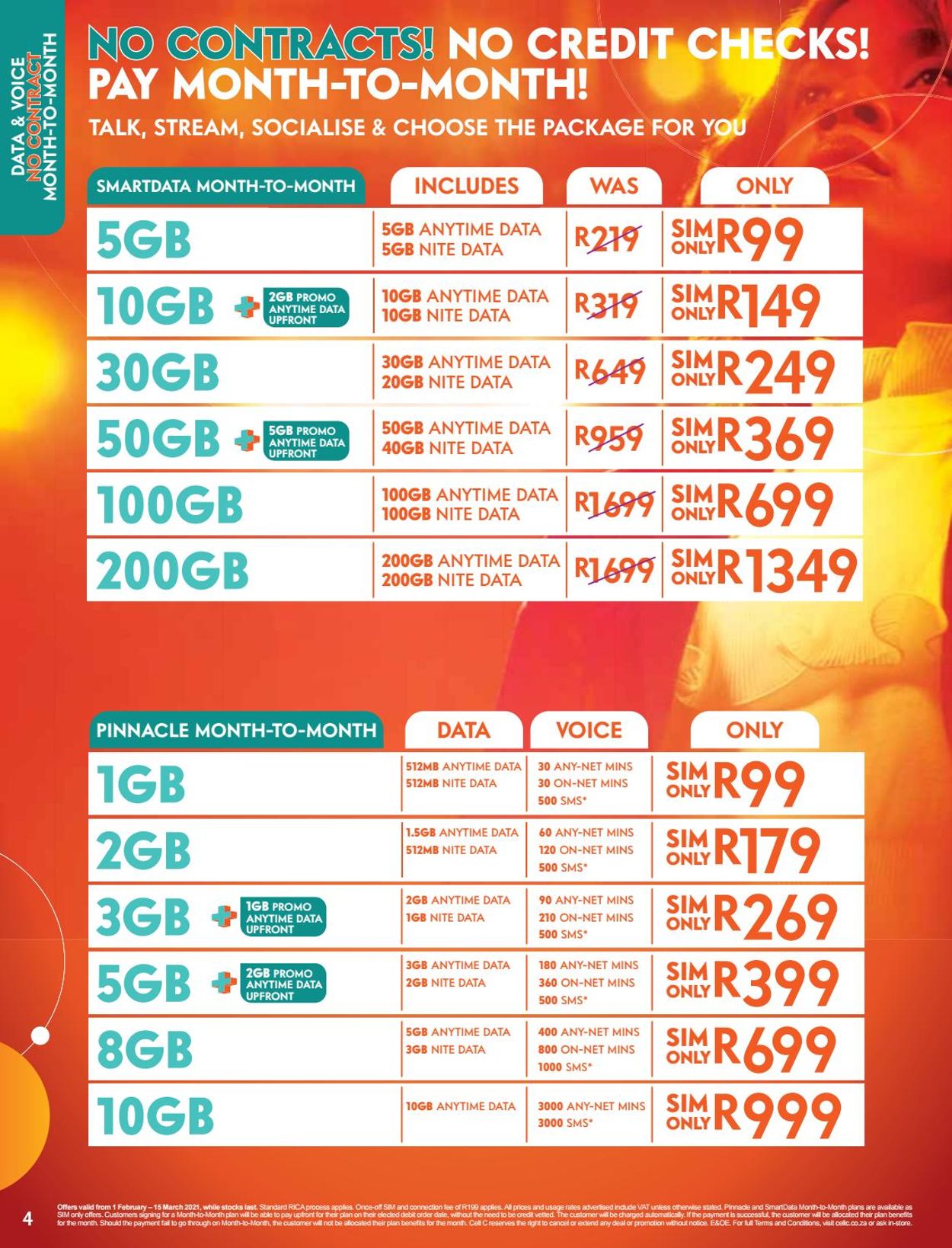 Cell C Catalogue - 2021/01/31-2021/03/15 (Page 4)