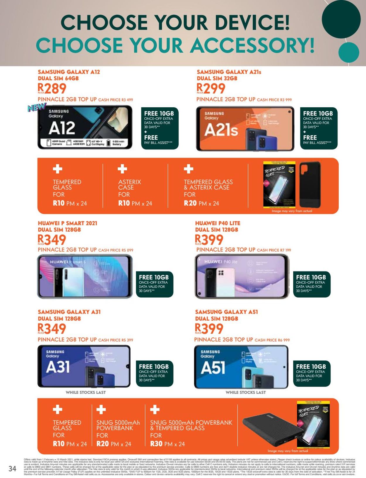 Cell C Catalogue - 2021/01/31-2021/03/15 (Page 34)