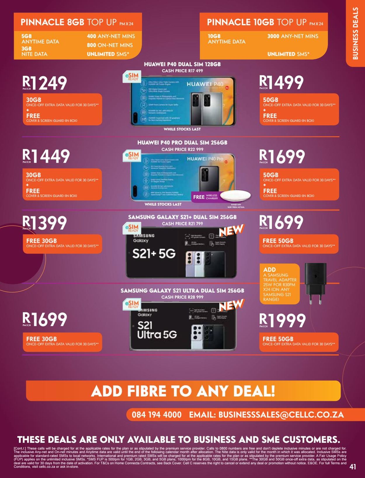 Cell C Catalogue - 2021/01/31-2021/03/15 (Page 41)