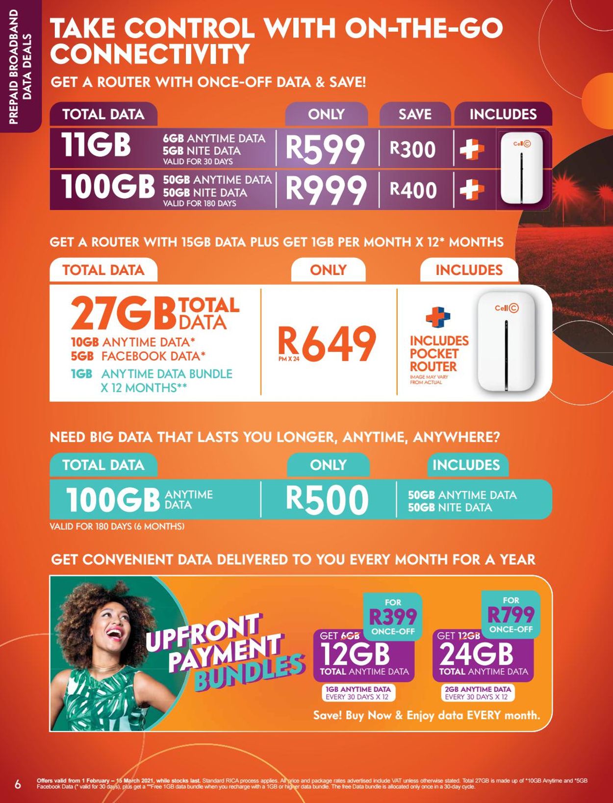 Cell C Catalogue - 2021/01/31-2021/03/15 (Page 6)