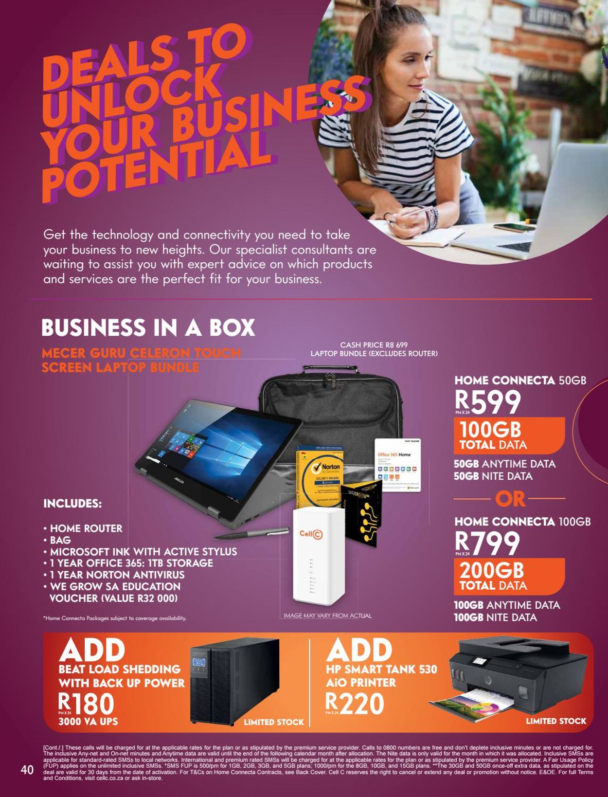Cell C Catalogue - 2021/01/31-2021/03/15 (Page 40)