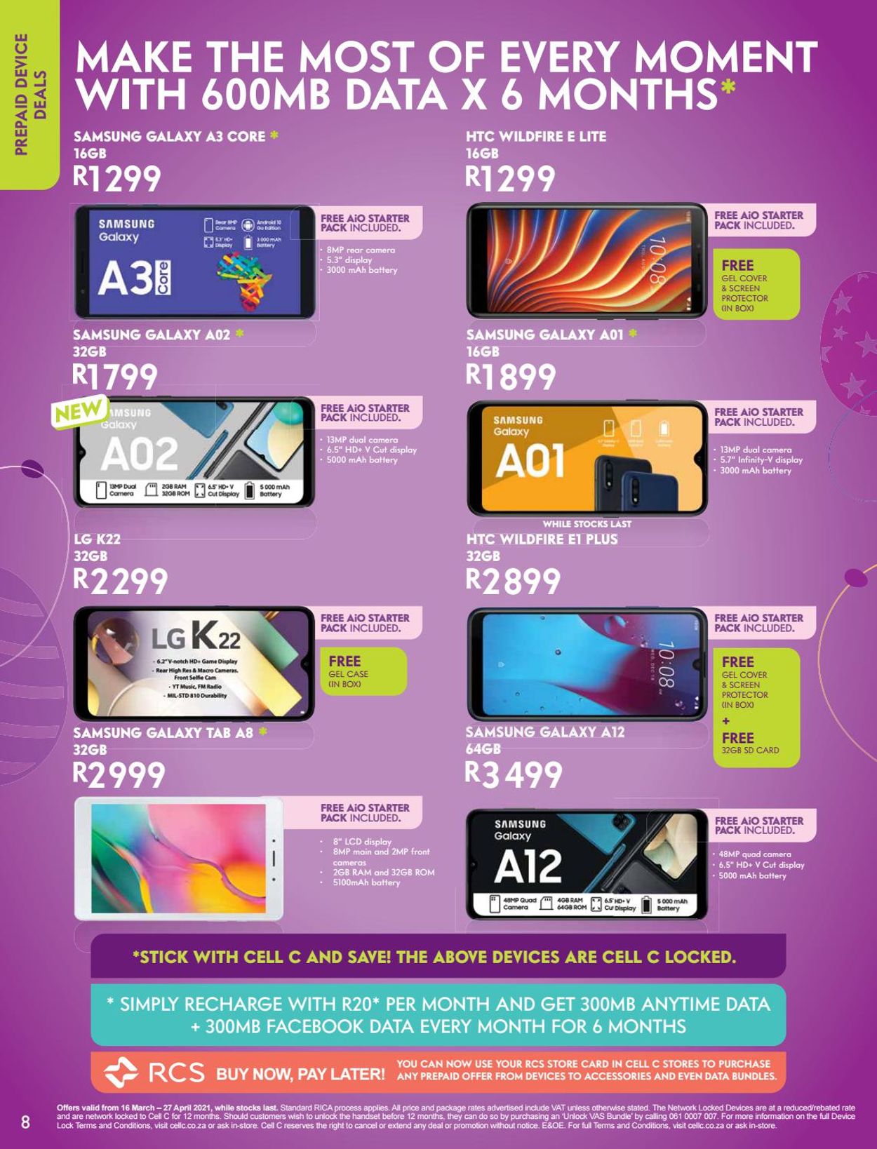 Cell C Catalogue - 2021/03/16-2021/04/27 (Page 8)