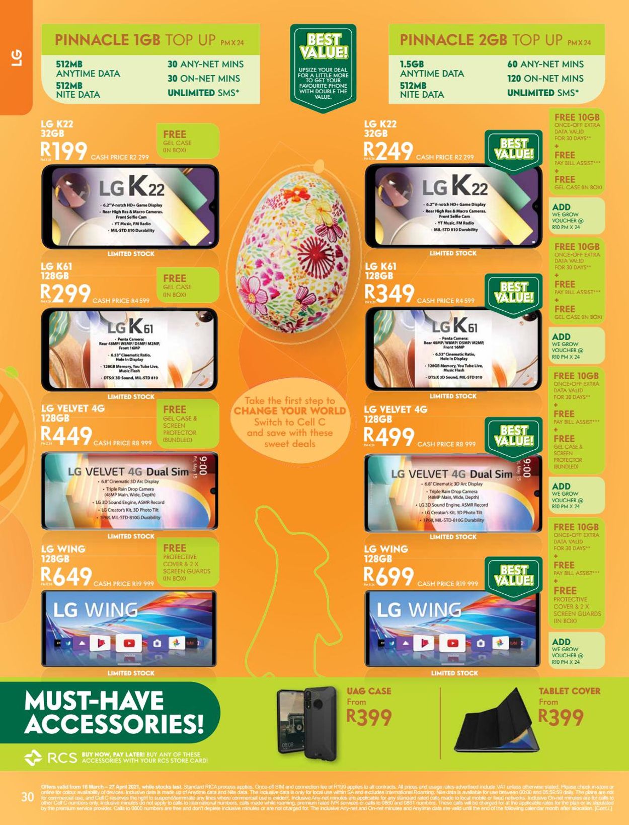 Cell C Catalogue - 2021/03/16-2021/04/27 (Page 30)