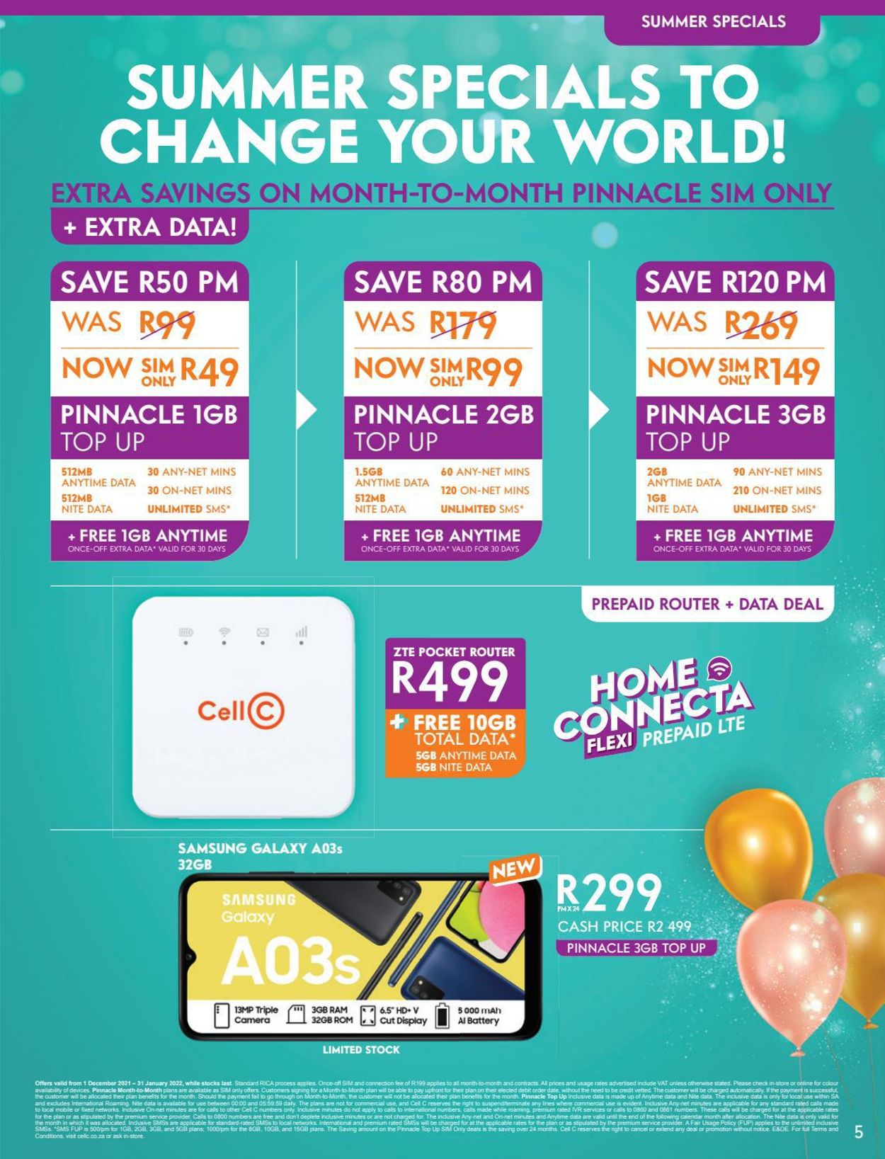 Cell C Catalogue - 2021/12/01-2022/01/31 (Page 5)