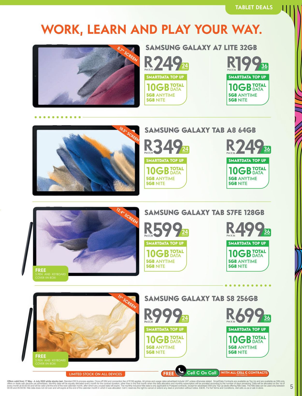 Cell C Catalogue - 2022/05/17-2022/07/04 (Page 5)