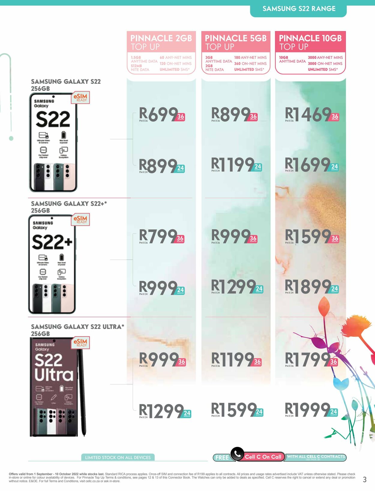 Cell C Catalogue - 2022/09/01-2022/10/10 (Page 3)
