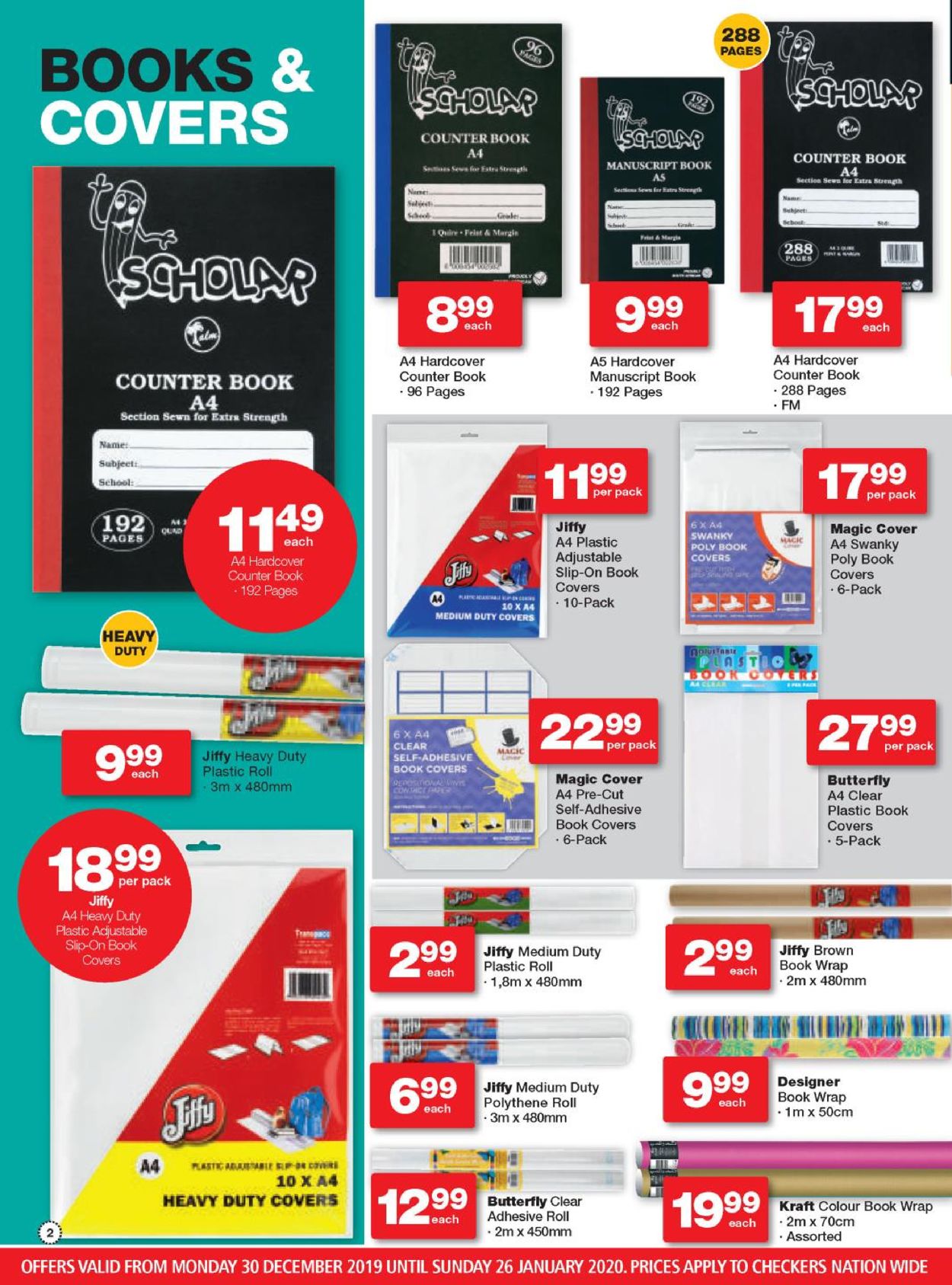 Checkers Back 2 School Catalogue - 2019/12/30-2020/01/26 (Page 2)
