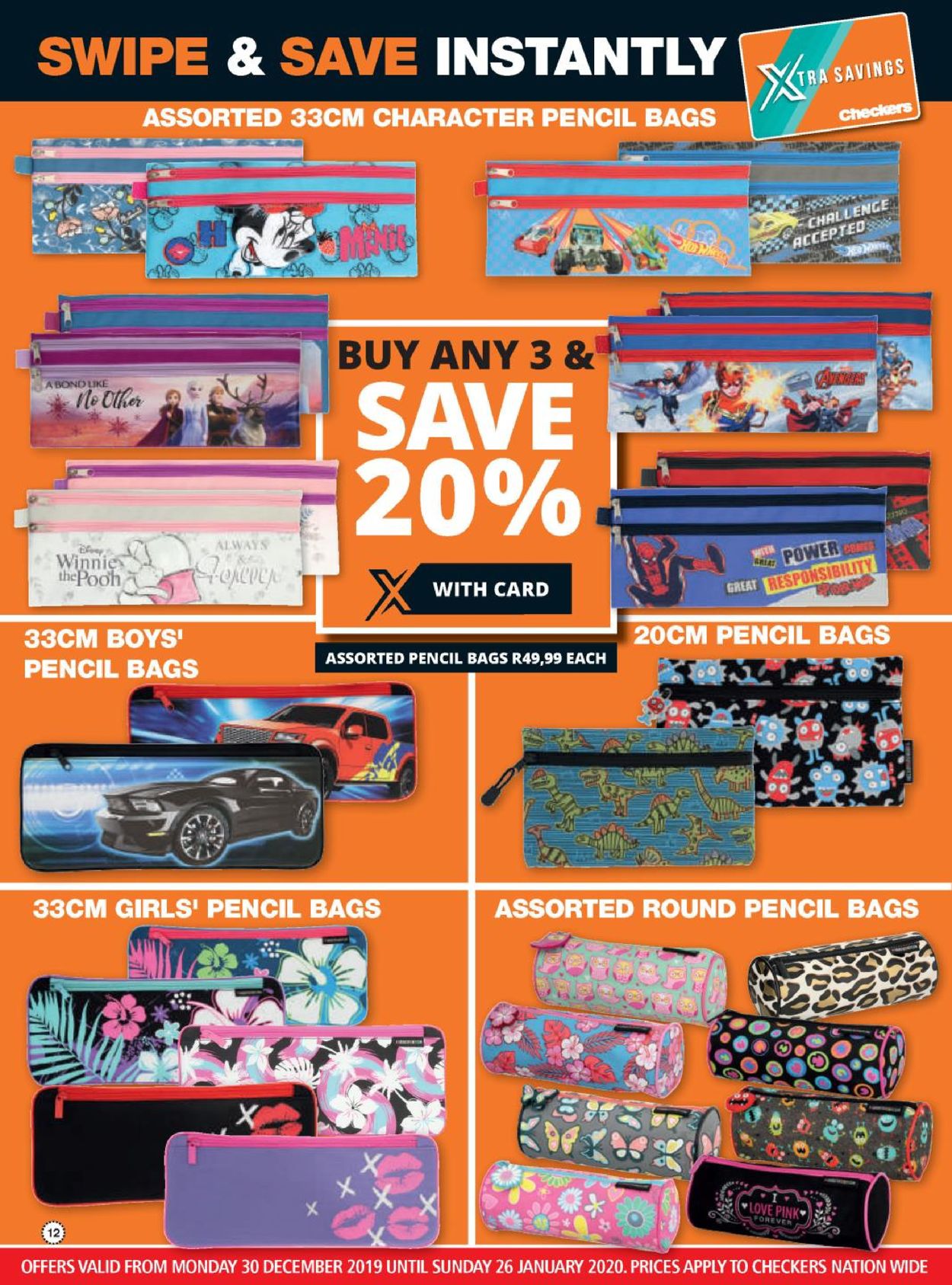 Checkers Back 2 School Catalogue - 2019/12/30-2020/01/26 (Page 12)