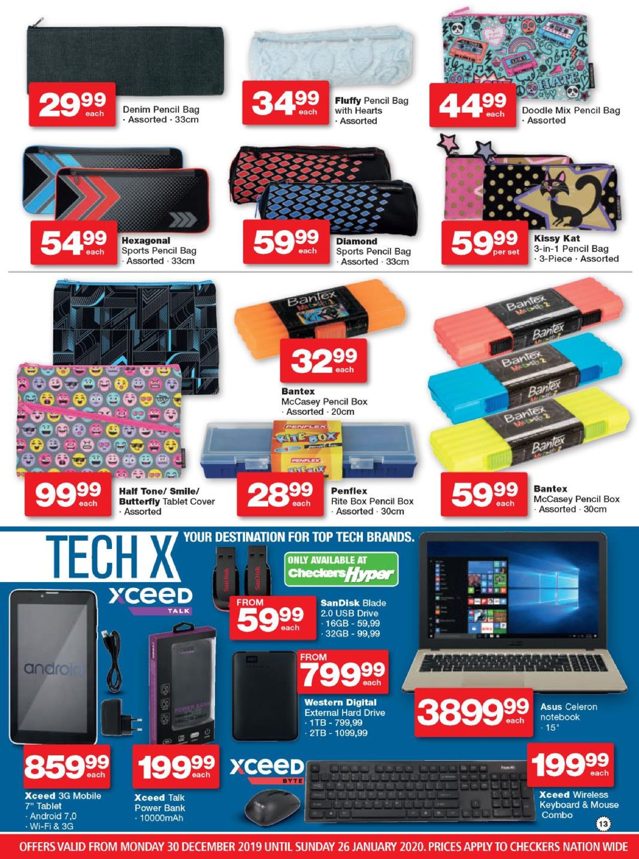 Checkers Back 2 School Catalogue - 2019/12/30-2020/01/26 (Page 13)