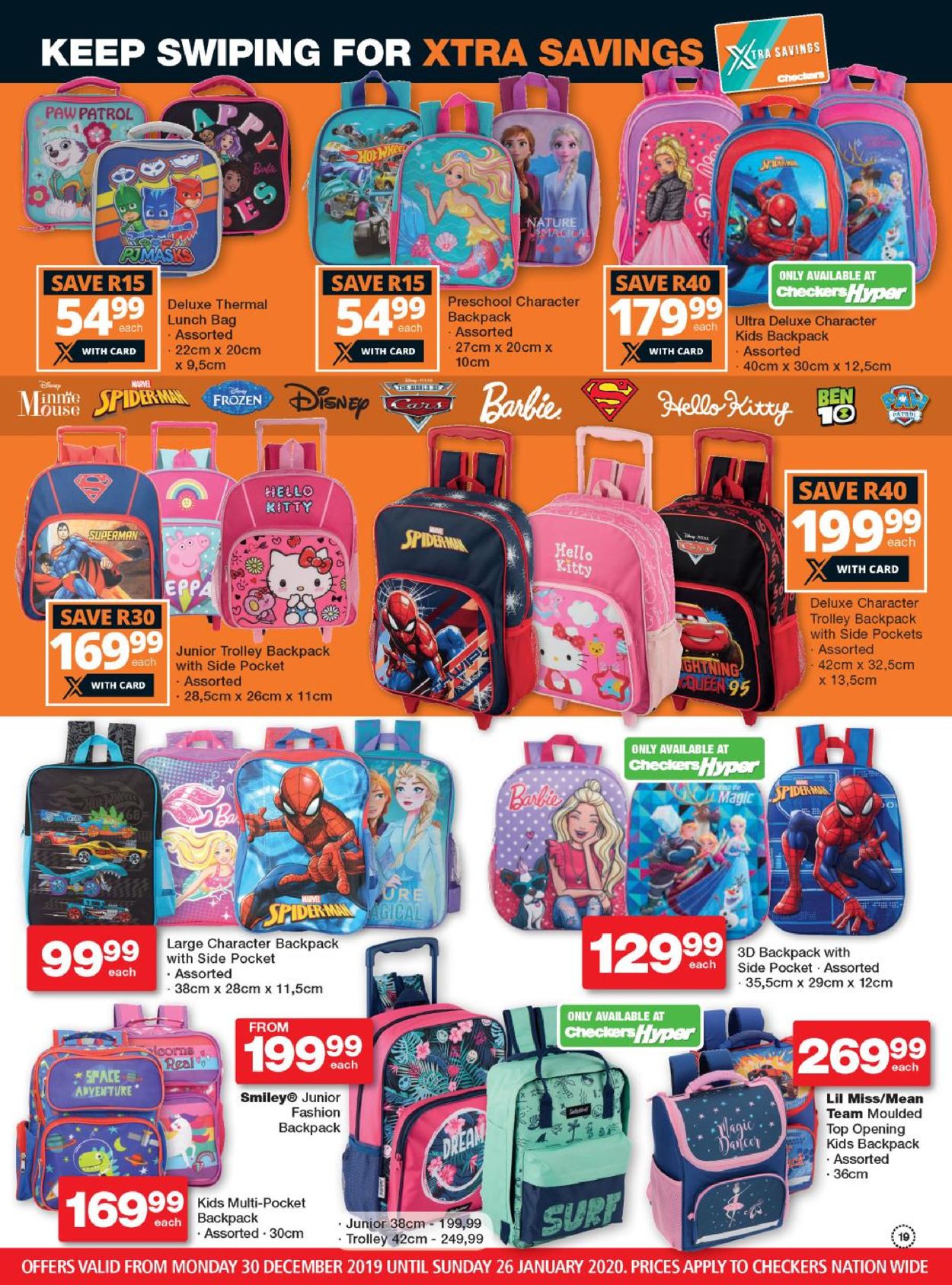 Checkers Back 2 School Catalogue - 2019/12/30-2020/01/26 (Page 19)