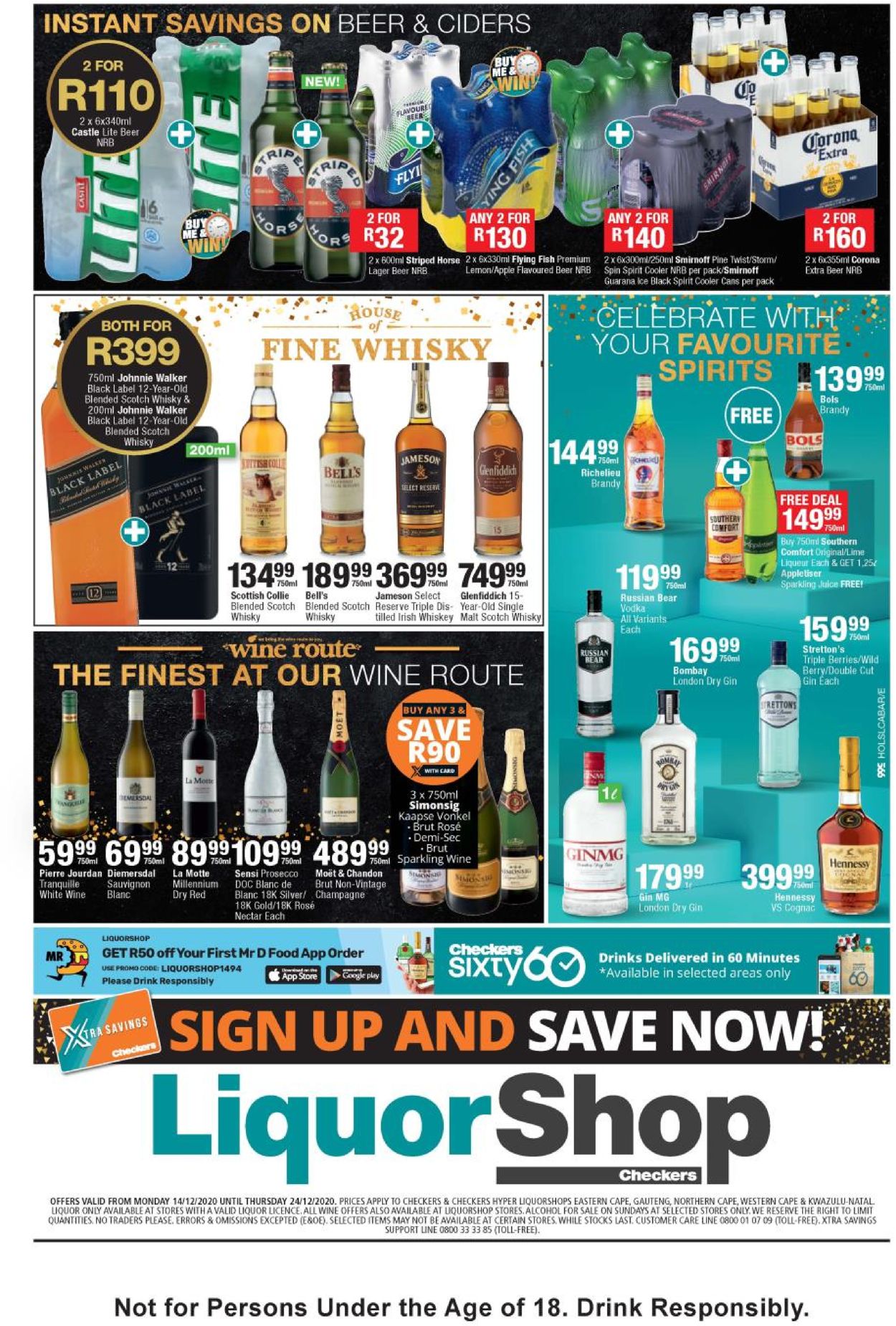 Checkers Liquors 2020 Catalogue - 2020/12/14-2020/12/24 (Page 2)