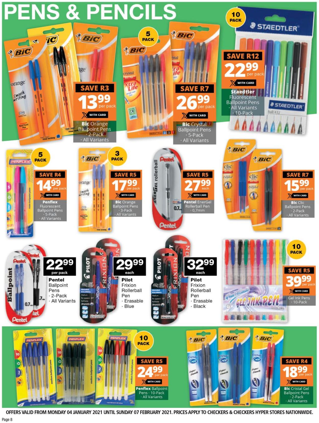 Checkers Back To School 2021 Catalogue - 2021/01/04-2021/02/07 (Page 8)