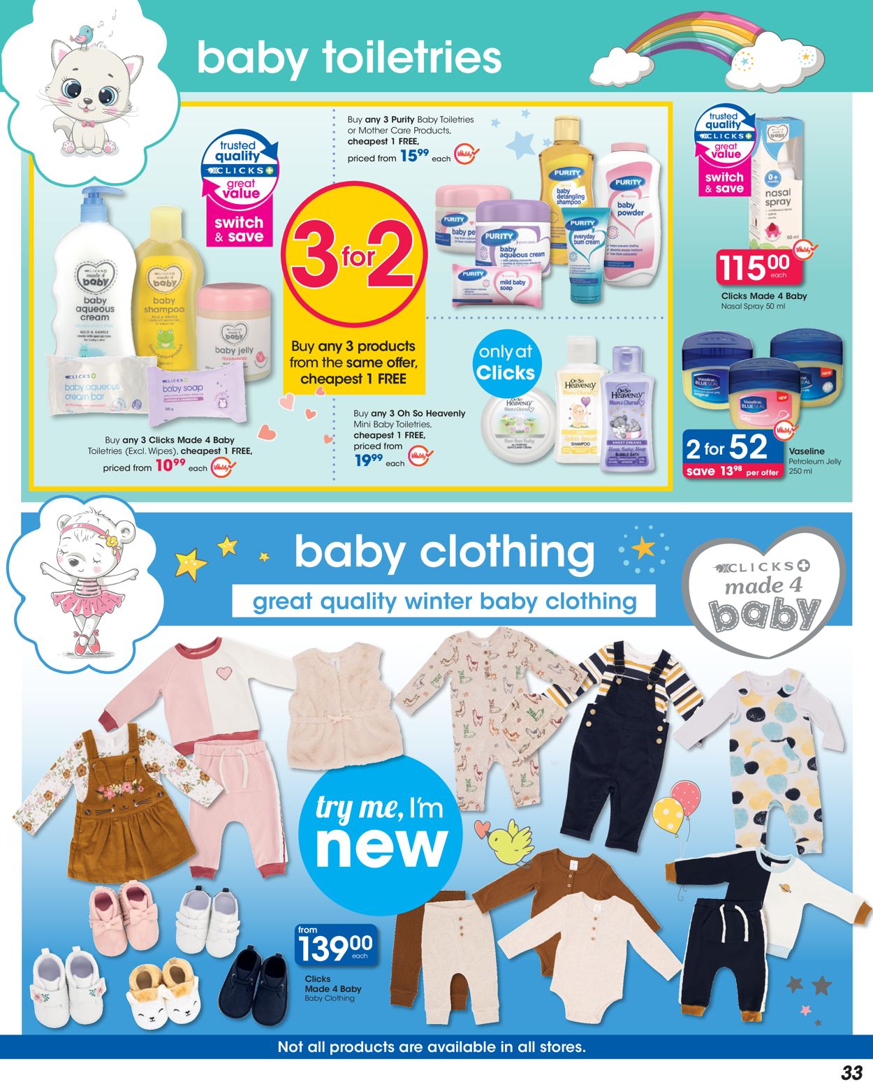 Clicks EASTER 2022 Catalogue - 2022/03/24-2022/04/12 (Page 33)