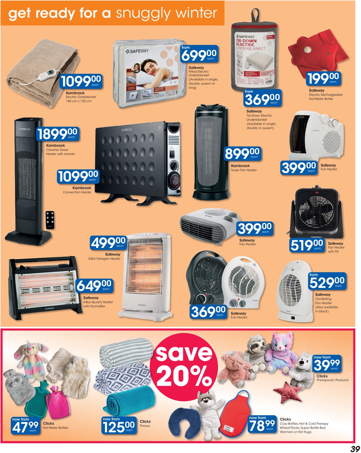 Clicks EASTER 2022 Catalogue - 2022/03/24-2022/04/12 (Page 39)