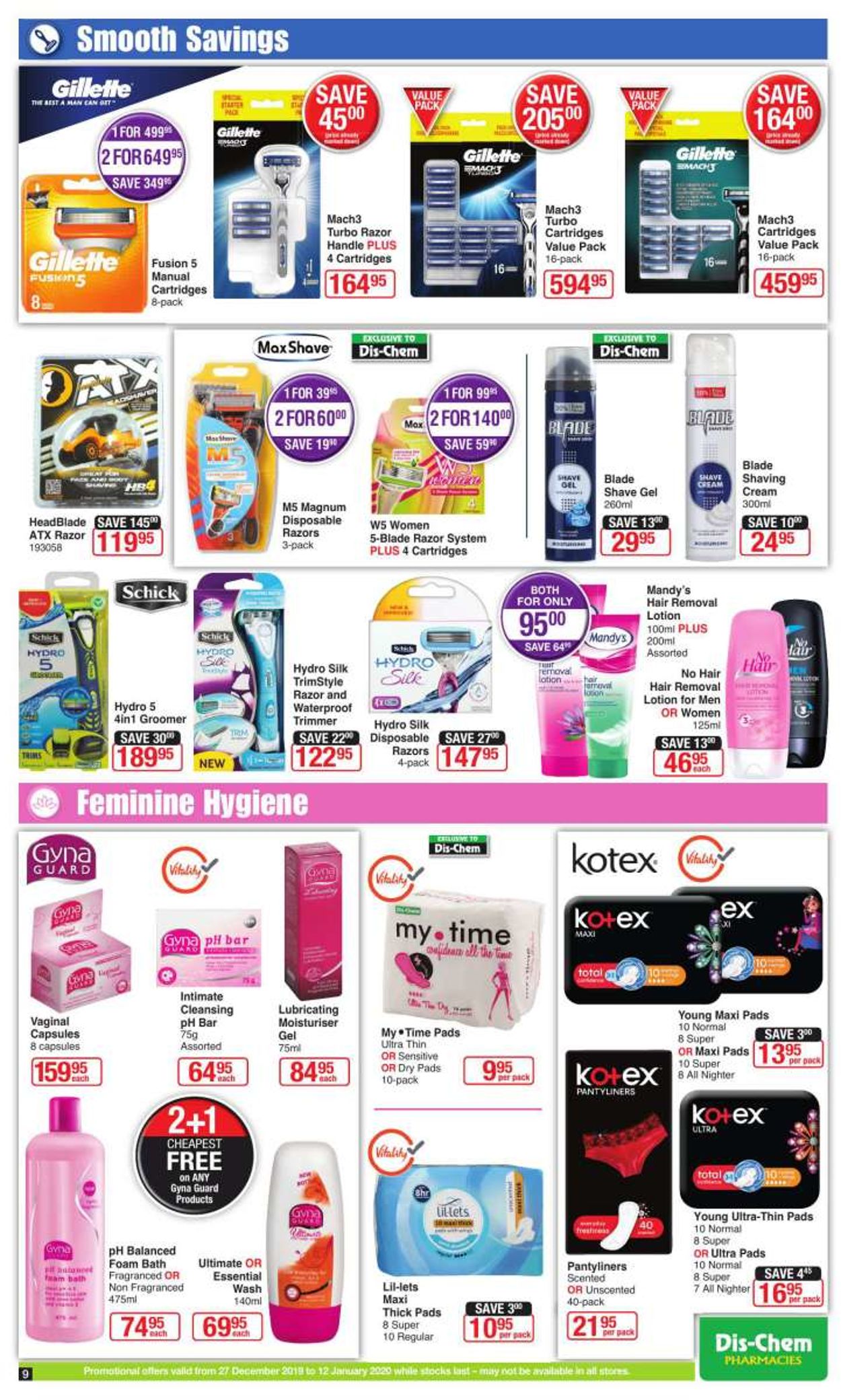 Dis-Chem New Year 19/20 Catalogue - 2019/12/27-2020/01/12 (Page 9)