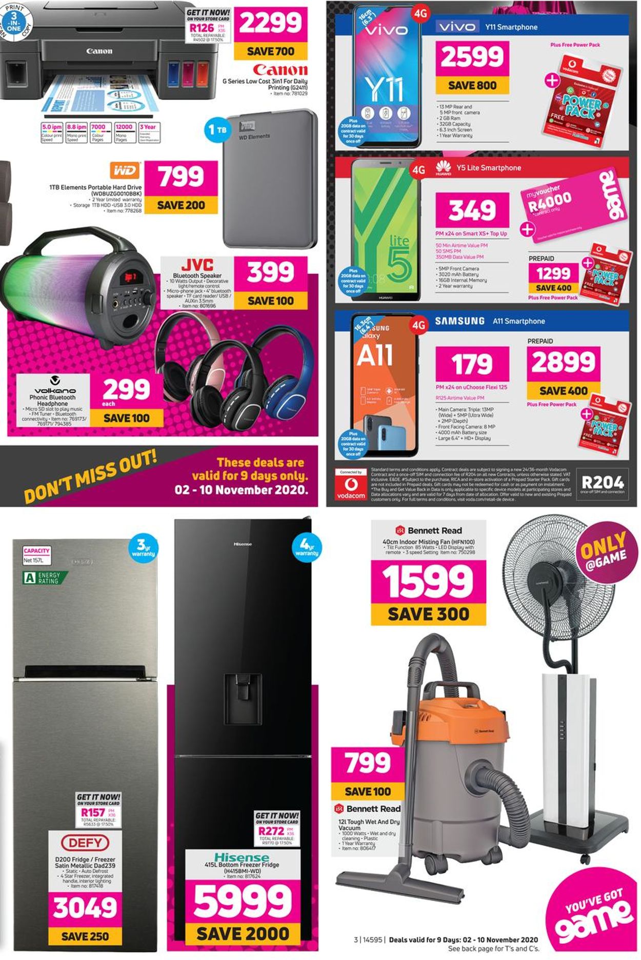 Game Black Friday 2020 Catalogue - 2020/11/02-2020/11/10 (Page 3)