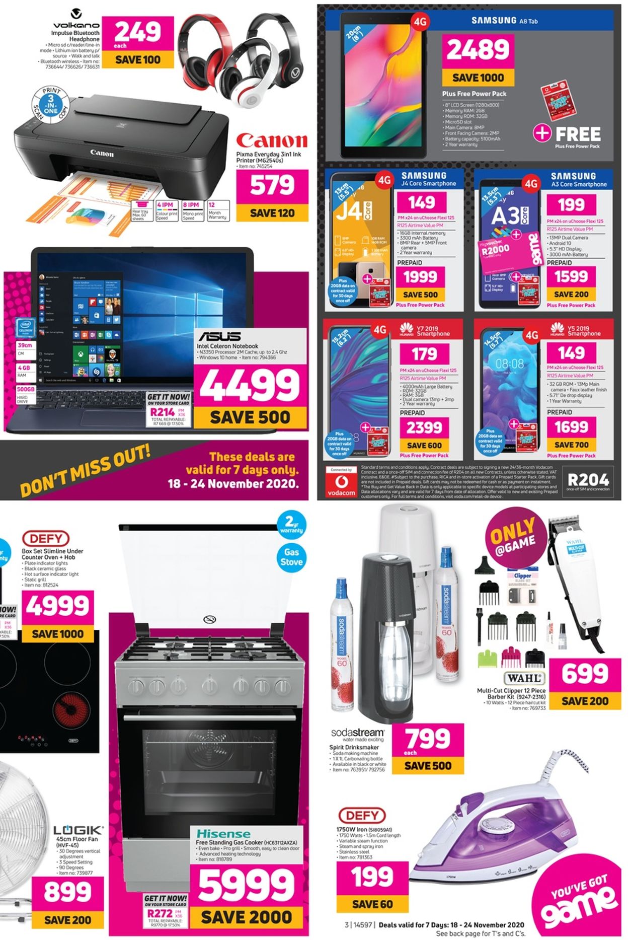 Game Black Friday 2020 Catalogue - 2020/11/18-2020/11/24 (Page 3)