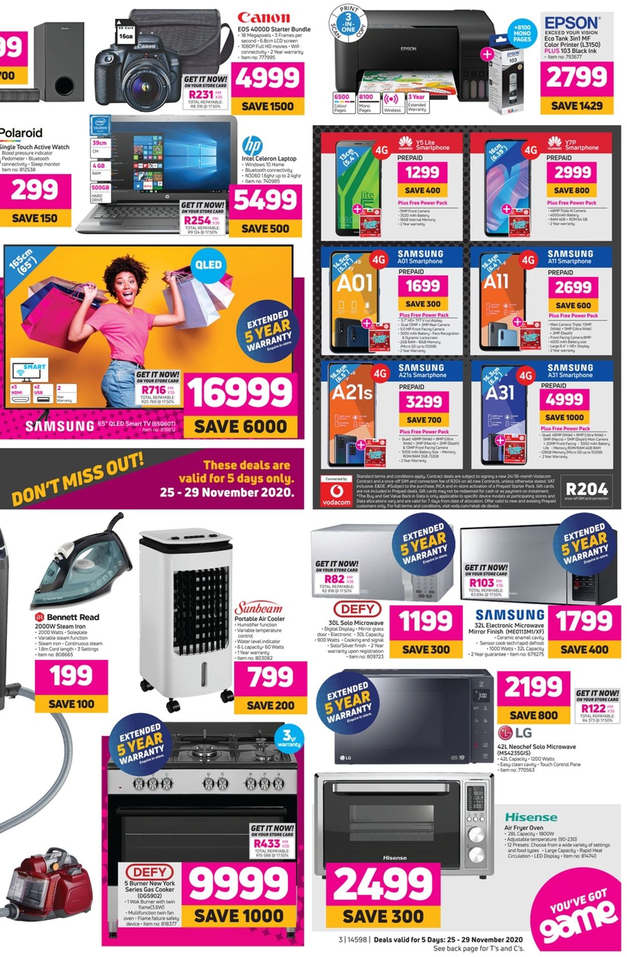 Game Black Friday 2020 Catalogue - 2020/11/25-2020/11/29 (Page 3)