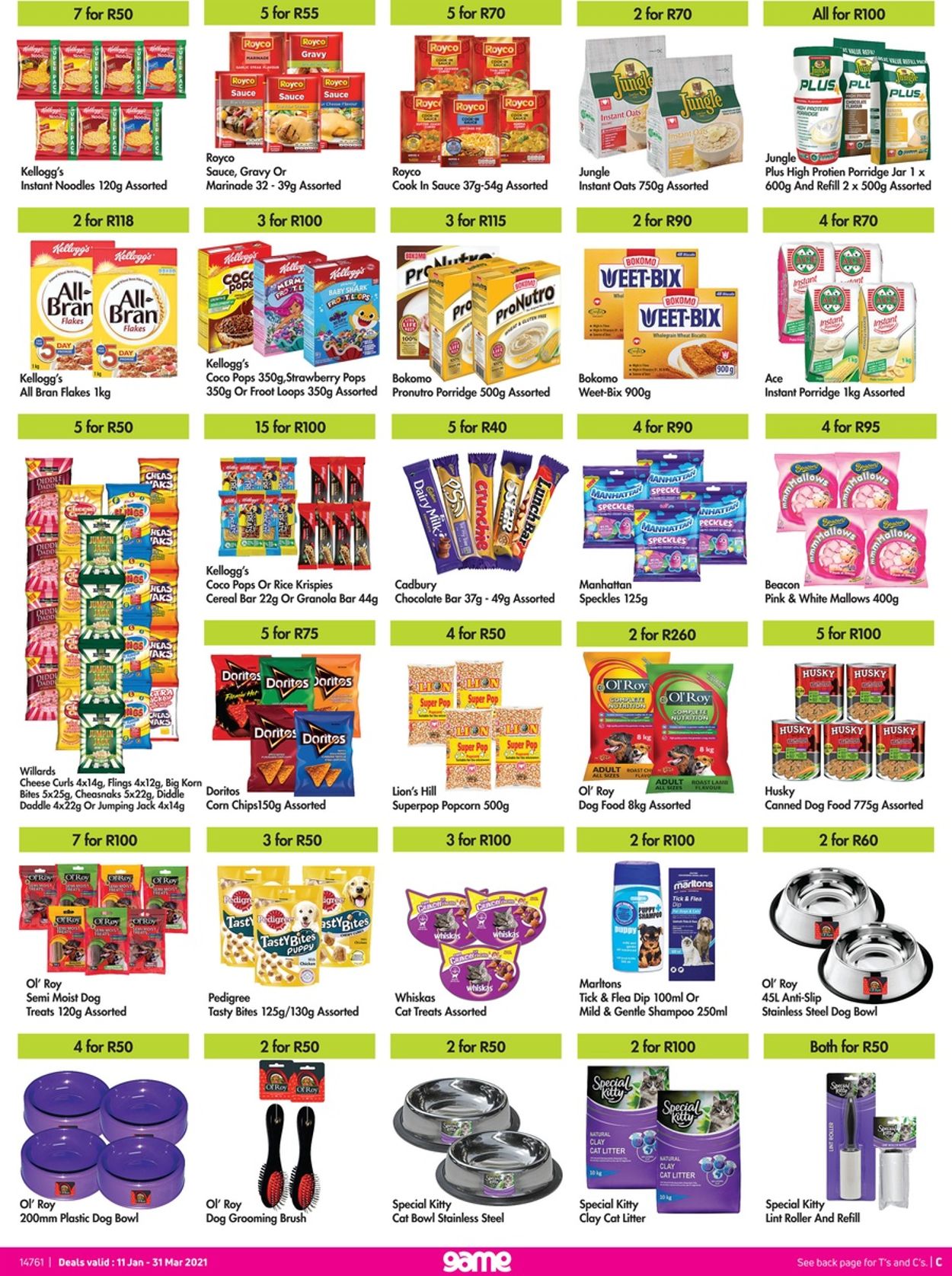 Game More 4 Less 2021 Catalogue - 2021/01/11-2021/03/31 (Page 3)