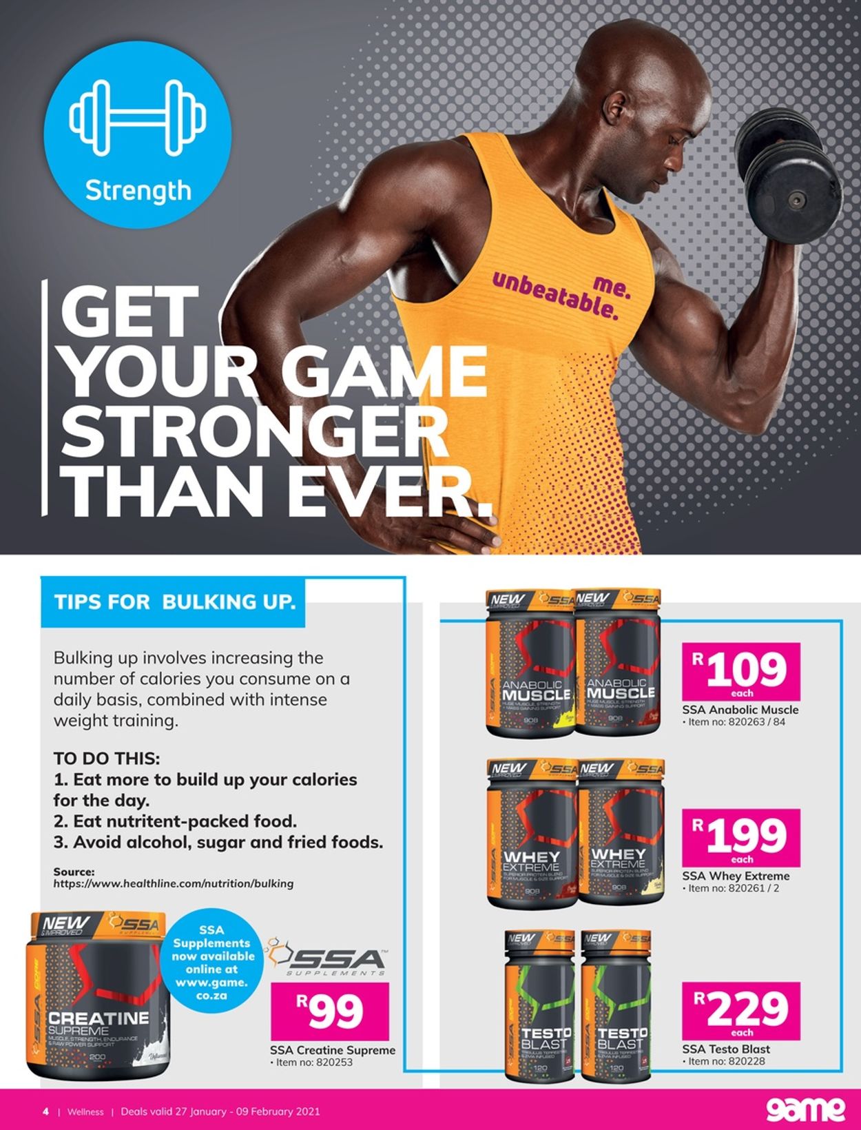 Game Unbeatable You 2021 Catalogue - 2021/01/27-2021/02/09 (Page 4)