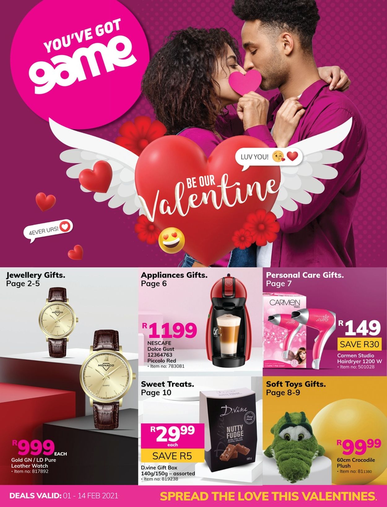 Game Valentine's Day 2021 Catalogue - 2021/02/01-2021/02/14