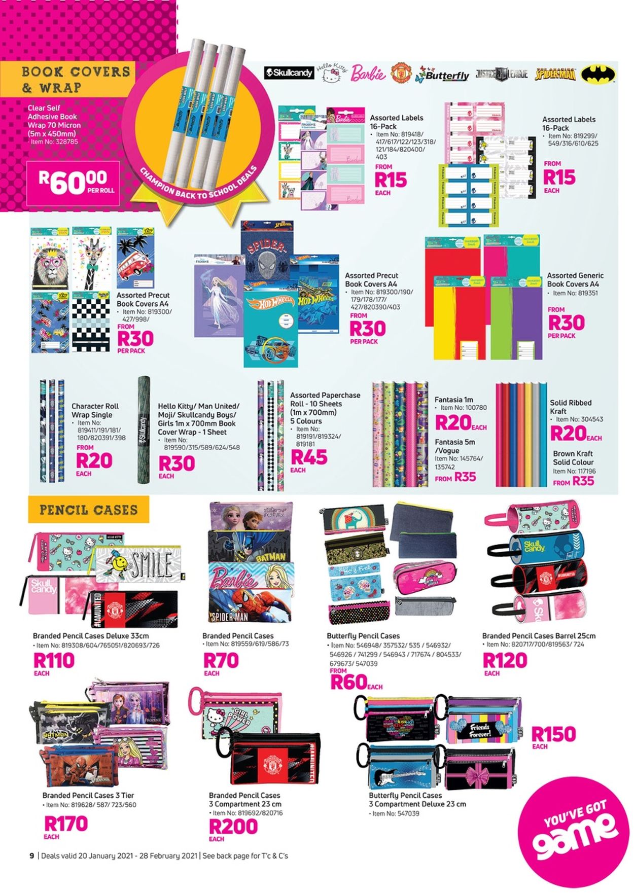 Game Back To School 2021 Catalogue - 2021/01/20-2021/02/28 (Page 9)